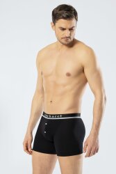 Cacharel Yazılı Düğmeli Erkek Boxer %95 pamuk %5 likralı - 6