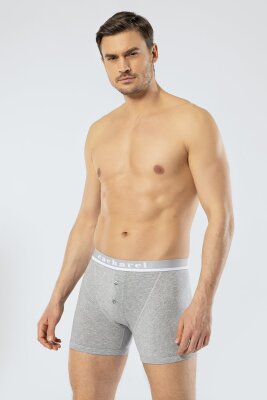 Cacharel Yazılı Düğmeli Erkek Boxer %95 pamuk %5 likralı - 2