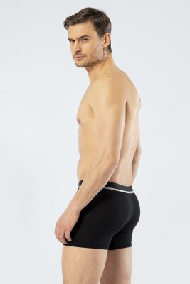 Cacharel Yazılı Düğmeli Erkek Boxer %95 pamuk %5 likralı - 7