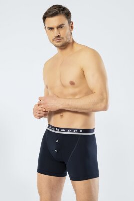 Cacharel Yazılı Düğmeli Erkek Boxer %95 pamuk %5 likralı - 12