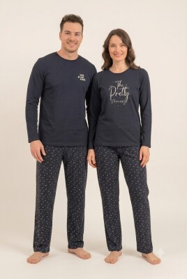 Çiftlere Özel KADIN Pijama Takım, %100 Pamuk - 3