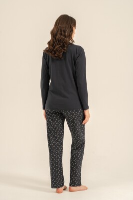 Çiftlere Özel KADIN Pijama Takım, %100 Pamuk - 5