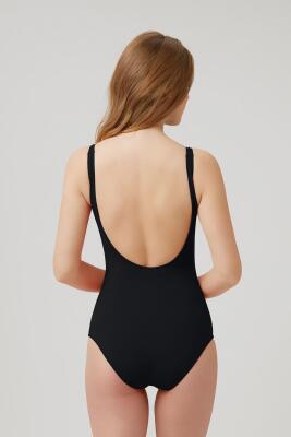 Çıkarılabilir İnce Kaplı Telsiz Siyah Mayo - 2