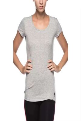 Derin Yuvarlak Yakalı Kadın Atlet - 5