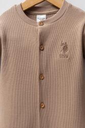 Düğmeli Erkek Bebek Kaşkorse Tulum - 2