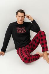 Ekoseli Kışlık Siyah Pijama Takım – Yetişkin ve Çocuk Pijamalar Ayrı Ayrı Fiyatlandırılır (1)
