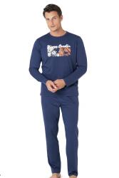 Erkek %100 Pamuk Pijama Takım, Pierre Cardin Yazılı