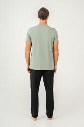 Erkek %100 Pamuklu Kısa Kol Pijama Takım - 3
