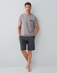 Erkek %100 Pamuklu Kutulu 3’lü Pijama Takımı – T-Shirt + Pijama Alt + Şort (1)