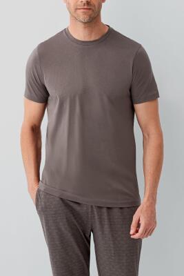 Erkek %100 Pamuklu Pijama Takımı – Kısa Kollu Üst & Celi Uzun Alt | Rahat Kalıp  - 6