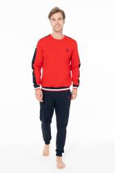 Erkek 2 İplik Kışlık Ev Giyim Alt Üst Takım - Thumbnail