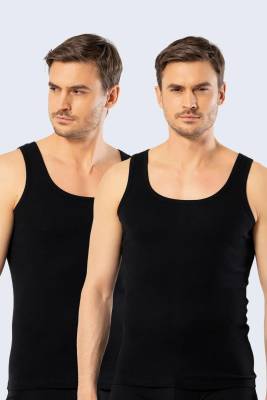 Cacharel - Erkek 2'li %100 Pamuk Atlet (1)