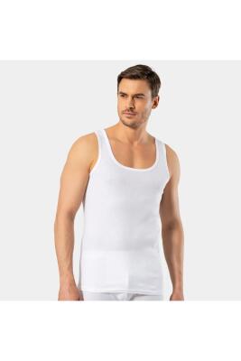 Erkek 2'li %100 Pamuk Atlet  - 3