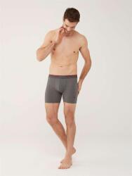 Erkek 3'lü Uzun Paça Boxer, %95 Pamuk %5 Elastan - 4