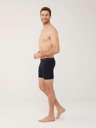 Erkek 3'lü Uzun Paça Boxer, %95 Pamuk %5 Elastan - 3