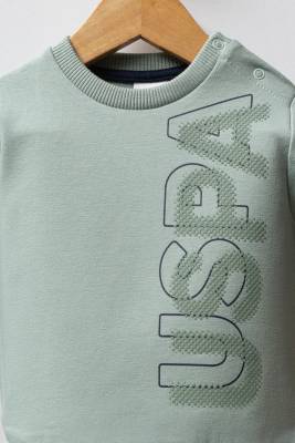 U.S. Polo Assn. - Erkek Bebek 2 İplik Alt Üst Takım (1)