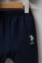 Erkek Bebek Polo Yaka Pike Kumaş Alt Üst Takım - Thumbnail