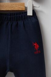 Erkek Bebek Polo Yaka Pike Kumaş Alt Üst Takım - 3