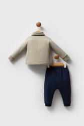 Erkek Bebek Polo Yaka Pike Kumaş Alt Üst Takım - 20