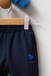 Erkek Bebek Polo Yaka Pike Kumaş Uzunkol Alt Üst Takım - 7