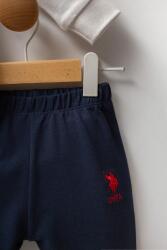 Erkek Bebek Polo Yaka Pike Kumaş Uzunkol Alt Üst Takım - 15