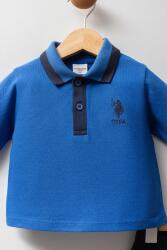 Erkek Bebek Polo Yaka Pike Kumaş Uzunkol Alt Üst Takım - 6