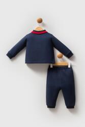 Erkek Bebek Polo Yaka Pike Kumaş Uzunkol Alt Üst Takım - 20