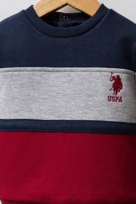 U.S. Polo Assn. - Erkek Bebek Renkli 3 İplik Kışlık Alt Üst Takım (1)