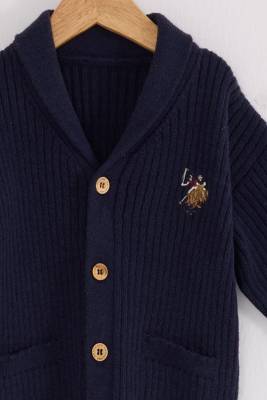 U.S. Polo Assn. - Erkek Bebek Triko Hırka (1)