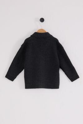 Erkek Bebek Triko Hırka - 6