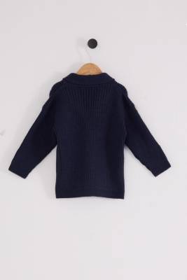 Erkek Bebek Triko Hırka - 3