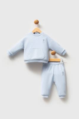 U.S. Polo Assn. - Erkek Bebek Üç İplik Alt Üst Takım