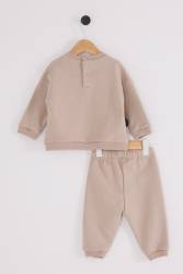 Erkek Bebek Üç İplik Alt Üst Takım - Thumbnail