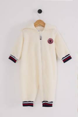 U.S. Polo Assn. - Erkek Bebek Welsoft Tulum, Fermuarlı Tulum, Kapşonlu Tulum, Süper Yumuşak Kumaş