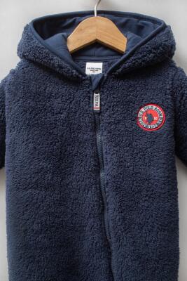 Erkek Bebek Welsoft Tulum, Fermuarlı Tulum, Kapşonlu Tulum, Süper Yumuşak Kumaş - 5