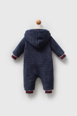 Erkek Bebek Welsoft Tulum, Fermuarlı Tulum, Kapşonlu Tulum, Süper Yumuşak Kumaş - 6