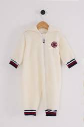 U.S. Polo Assn. - Erkek Bebek Welsoft Tulum, Fermuarlı Tulum, Kapşonlu Tulum, Süper Yumuşak Kumaş