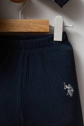 Erkek Bebek Yuvarlak Yaka 3 İplik Kumaş Uzunkol Alt Üst Takım - Thumbnail