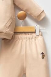 Erkek Bebek Yuvarlak Yaka İki İplik Kumaş Uzunkol Alt Üst Takım - Thumbnail