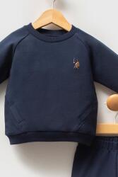 Erkek Bebek Yuvarlak Yaka İki İplik Kumaş Uzunkol Alt Üst Takım - 6