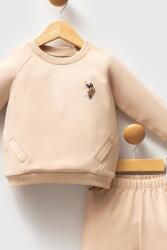 Erkek Bebek Yuvarlak Yaka İki İplik Kumaş Uzunkol Alt Üst Takım - 14