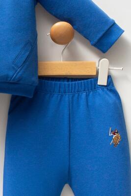 Erkek Bebek Yuvarlak Yaka İki İplik Kumaş Uzunkol Alt Üst Takım - 19