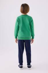 Erkek Çocuk 3 İplik Kışlık Alt Üst Takım - Thumbnail