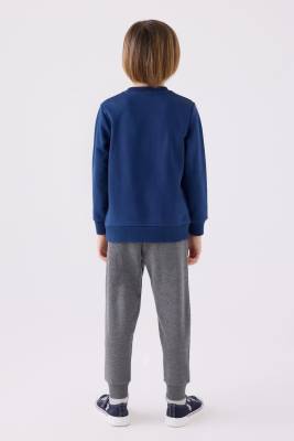 Erkek Çocuk 3 İplik Kışlık Alt Üst Takım - 8