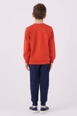 Erkek Çocuk 3 İplik Kışlık Ev Giyim - 3