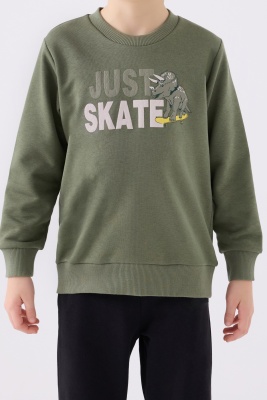 ERKEK ÇOCUK EŞOFMAN TAKIM ,ÜÇ İPLİK DOKUMA - 5