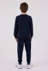 ERKEK ÇOCUK EŞOFMAN TAKIMI Üç İplik Dokuma, Şardonlu - Thumbnail