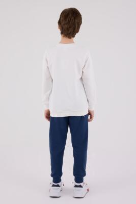 ERKEK ÇOCUK EŞOFMAN TAKIMI Üç İplik Dokuma, Şardonlu - 5