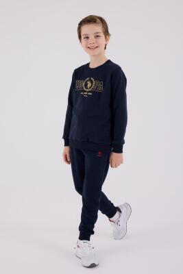 ERKEK ÇOCUK EŞOFMAN TAKIMI Üç İplik Dokuma, Şardonlu - 9