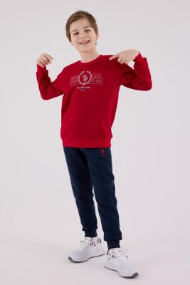 ERKEK ÇOCUK EŞOFMAN TAKIMI Üç İplik Dokuma, Şardonlu - 15